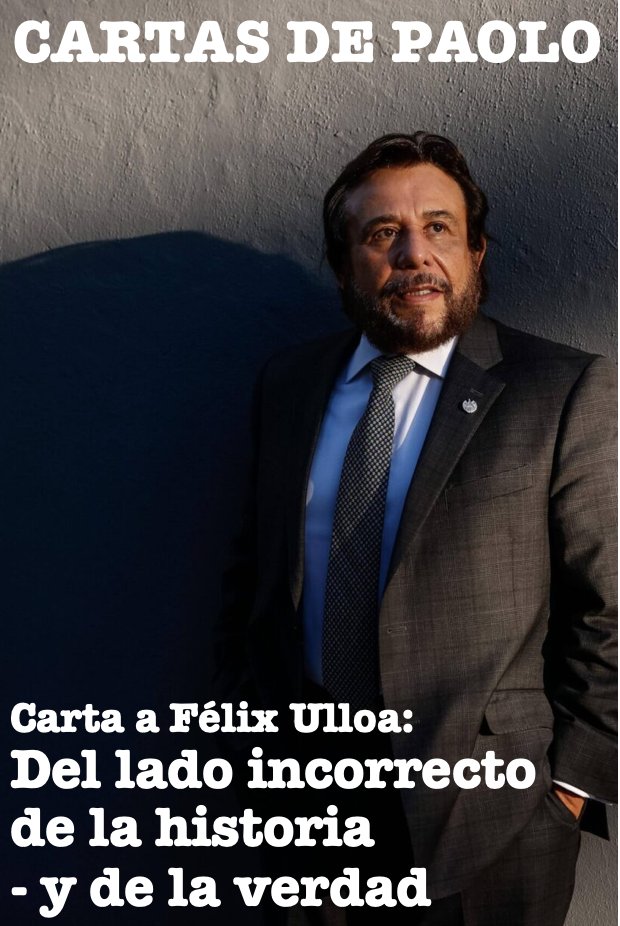 "Tenés una sola misión, la de defender lo indefendible. Ninguna más. El presidente no te consulta ninguna decisión. Tu tarea es inventarte justificaciones para lo injustificable que hace tu jefe." PAOLO
siguientepagina.blogspot.com/2025/09/carta-…
EL AUDIO: recursos.elsalvador.com/edh/media/audi…
