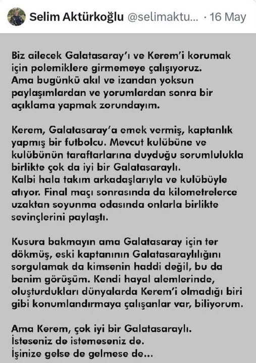 GalaFella's tweet photo. Gayet yeterli Kerem Aktürkoğlu ve ailesinin ne olduğunu görmek için. Riyâkarlık gizli şirktir. Allah’ın izzeti var, intikamı da var. Ve en önemlisi "Ah Yerde Kalmaz." https://t.co/i4dxEUSt31