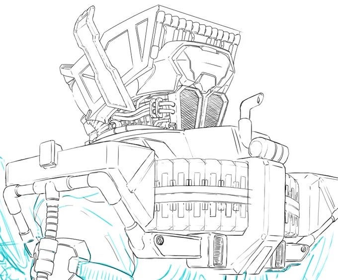 ペインターでドライブ描こうとした時の絵 クリスタに比べ歪みだとか定規等のツールが全然使えねーから大変だった 今はもうこんなのやってない
