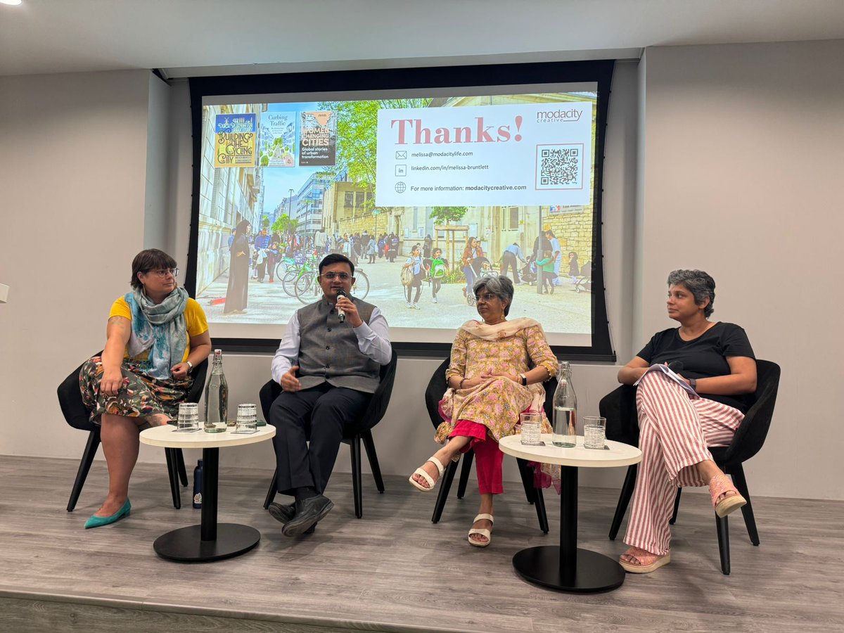 #InPhotos | Gurugram hosts dialogue on people-first street design

hindustantimes.com/cities/gurugra…

(✍️<a href="/leenadhankhar/">Dr. Leena Dhankhar</a>)