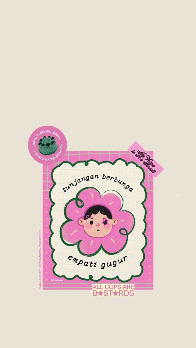 tuleelies's tweet photo. made this wallpaper from some posters🩷

#ResetIndonesia https://t.co/VseLEnMaL1