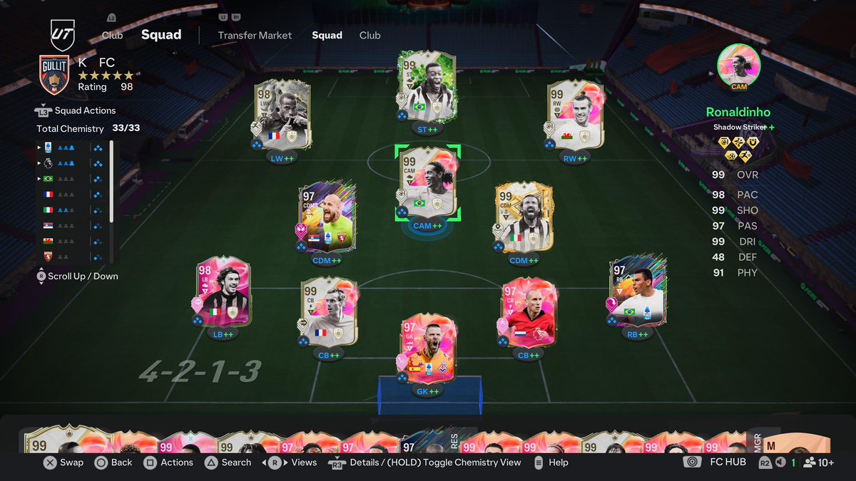 final squad of #EAFC25 …. GG’s