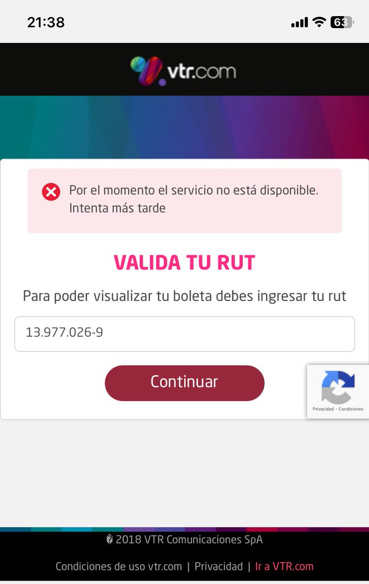 jonatanlok's tweet photo. Tengo cobros extraños necesito ver mi boleta y estoy 50 minutos esperando a un ejecutivo https://t.co/PFmZlvlTNW