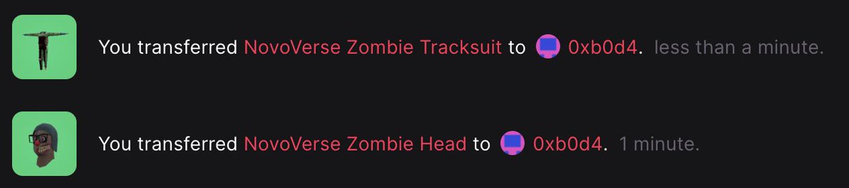 CryptoNovo311's tweet photo. @Drexxmadeit @schmrypto Have fun w/ them @decentraland (23,69) the #NovoVerse https://t.co/rxfFYREaYD