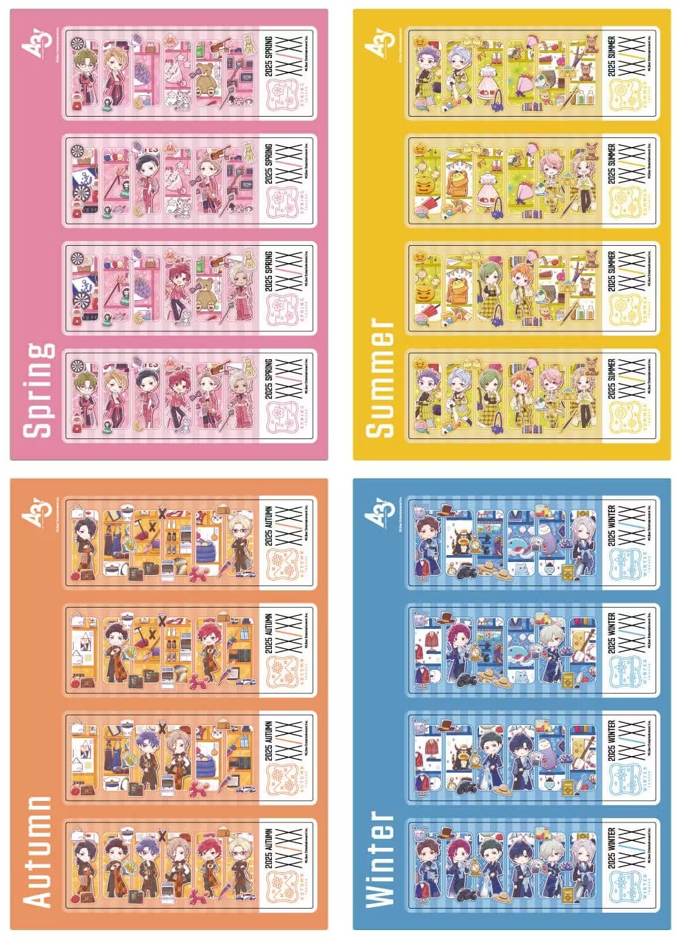 『A3!』（エースリーシリーズ入手困難非売品ポスターセット A3! エースリー グッズ情報 (@a3_goods) / X