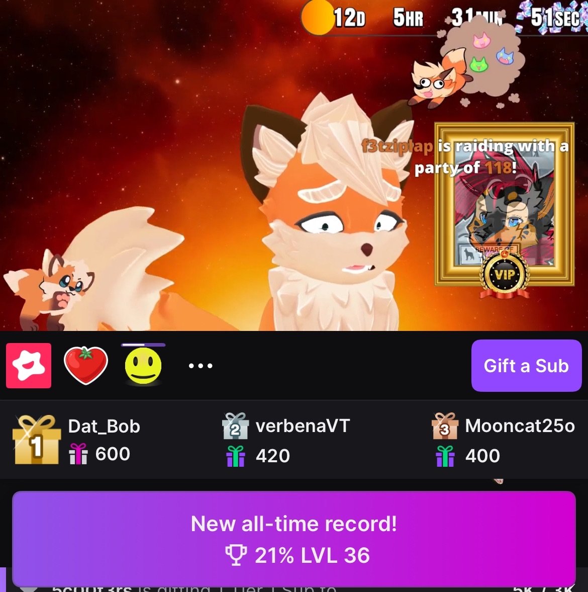 SuperSahama's tweet image. I am still blown away by this amazing community for getting us to lvl 36 HYPE TRAIN RECORD!! And on Day 1 of our very first Suba-A-Thon as well! 😵

Thanks to everyone for participating with todays madness! 😢🧡 Much love to all of you!! 

Cya tomorrow on Day 2!🫡