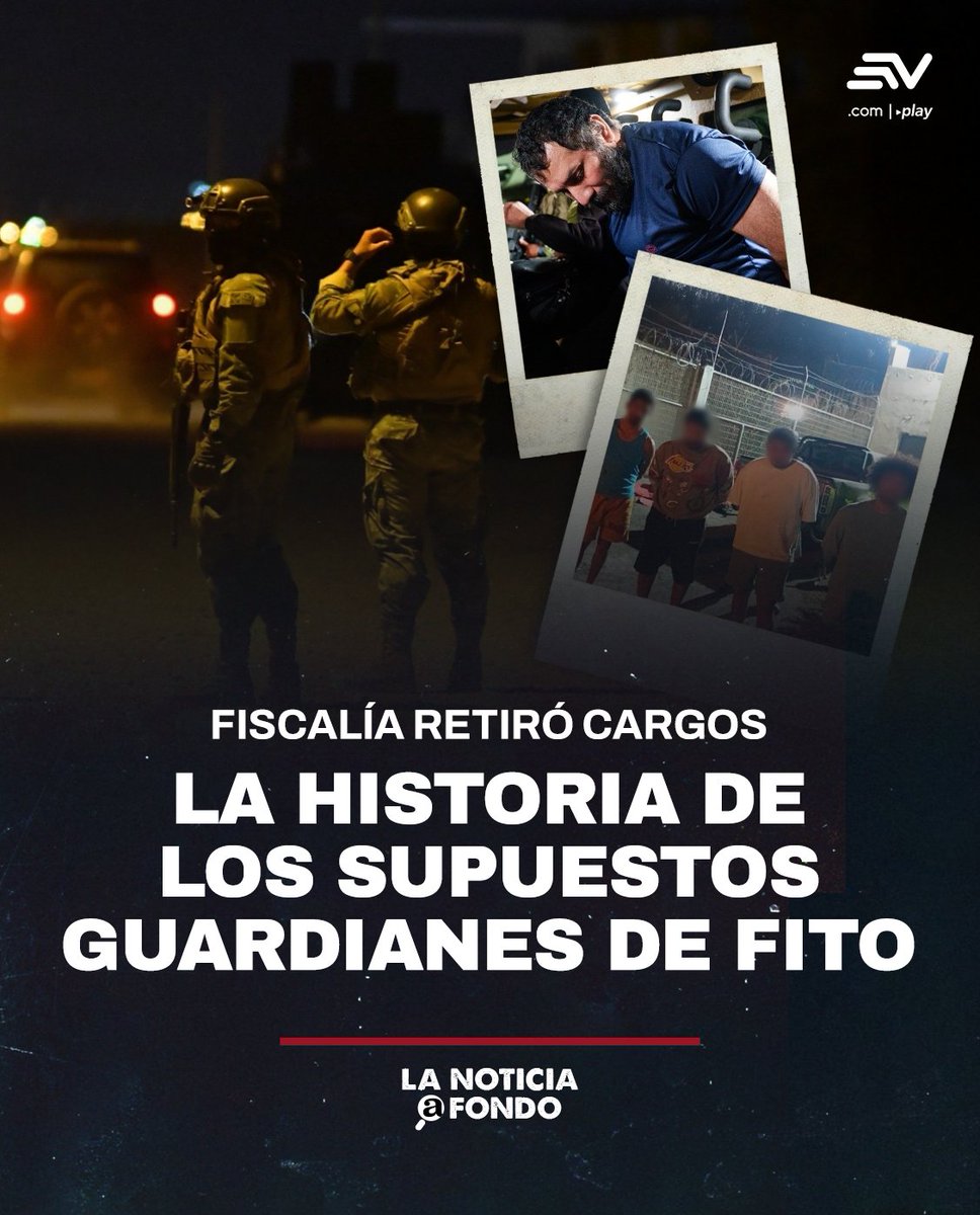 EcuavisaInforma's tweet photo. #LaNoticiaAFondo 🔍 | Los atraparon con #AliasFito, pero están libre de acusación. 📌 Conoce la historia de los supuestos guardianes del capo. 💻 https://t.co/1Nyc1OVI0x https://t.co/XonyAM9xWW