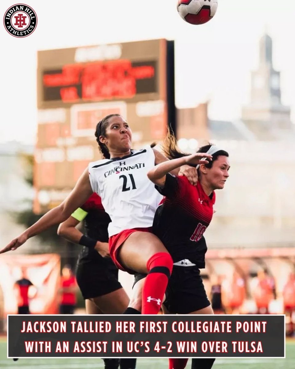 ihbravesad's tweet image. ⚽️ #AlumniSpotlight: Morgan Jackson (‘18)
•34 goals + 19 assists in her senior year
•Led IH to an undefeated 22-0-1 season &amp;amp; state title
•UC Bearcat defender &amp;amp; Academic All-AAC honoree

A Brave making history at every level! 🖤❤️ #IHBraves