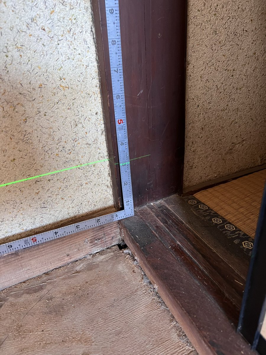 レーザー壊れたんかな？笑