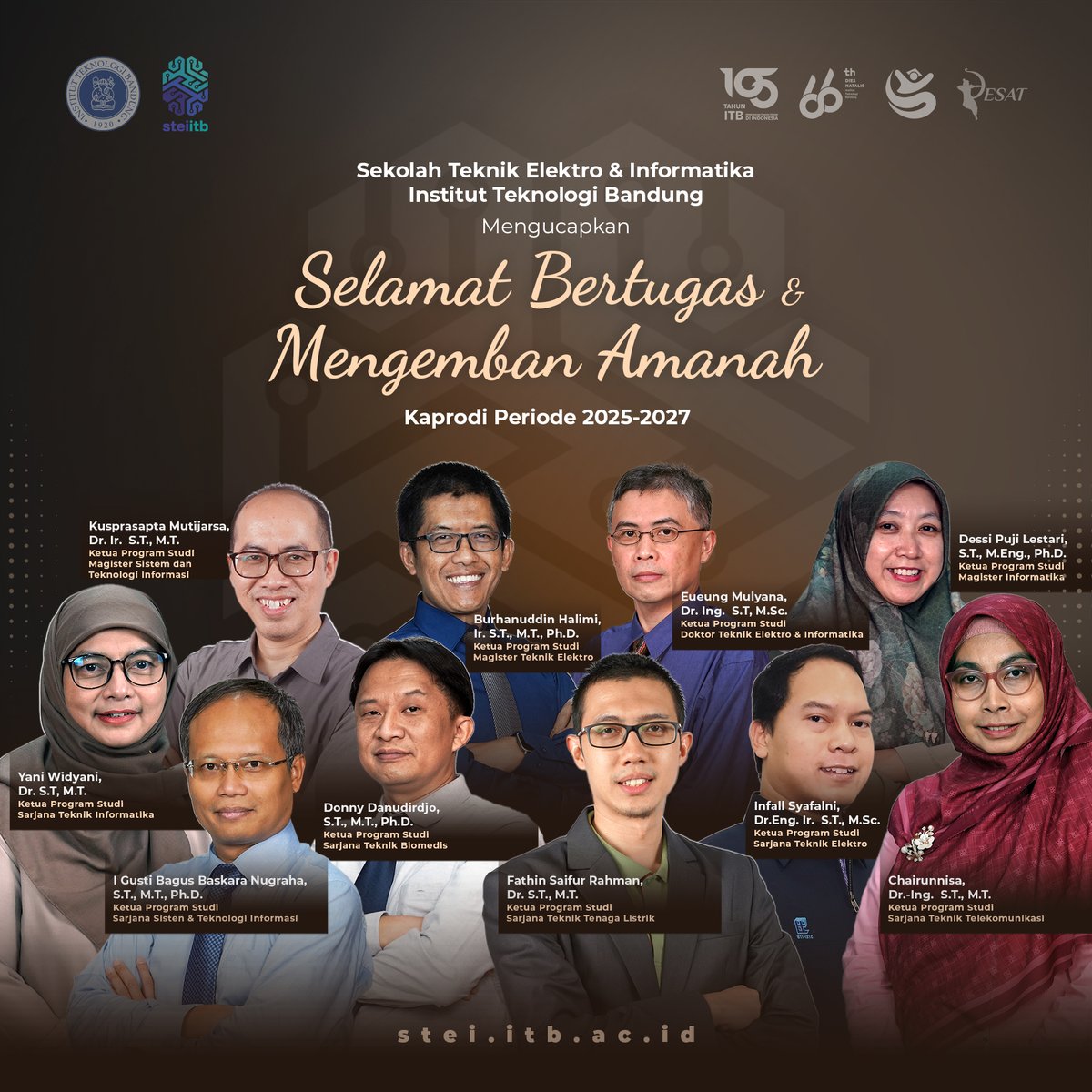Sekolah Teknik Elektro dan Informatika tweet media