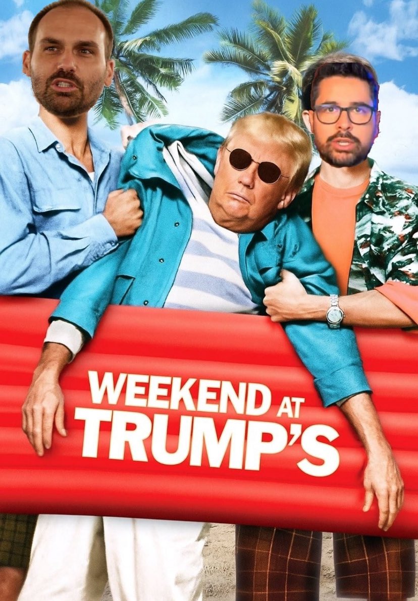 Estão trazendo o Trump para ver o julgamento do Bolsonaro Golpista 

Morreu, mas passa bem