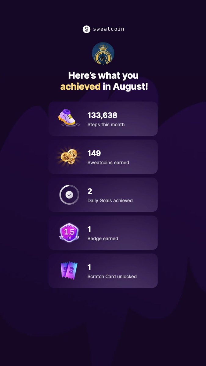 #@sweatcoin Check out this free app — It Pays to Walk 🚶 swcapp.com/i/franksam1234