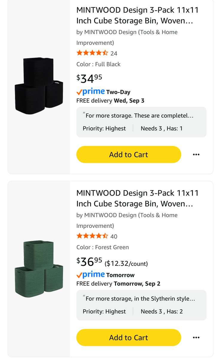 EmilyTaylor5th's tweet image. If I could just get my storage bins & sensory/anxiety #fidgets purchased 👏🏼
I’ll get the books from the book exchange slowly 😭
I really need these storage bins to finish storing all of the items for our food pantry/personal supplies. They are pricey but they are durable and…