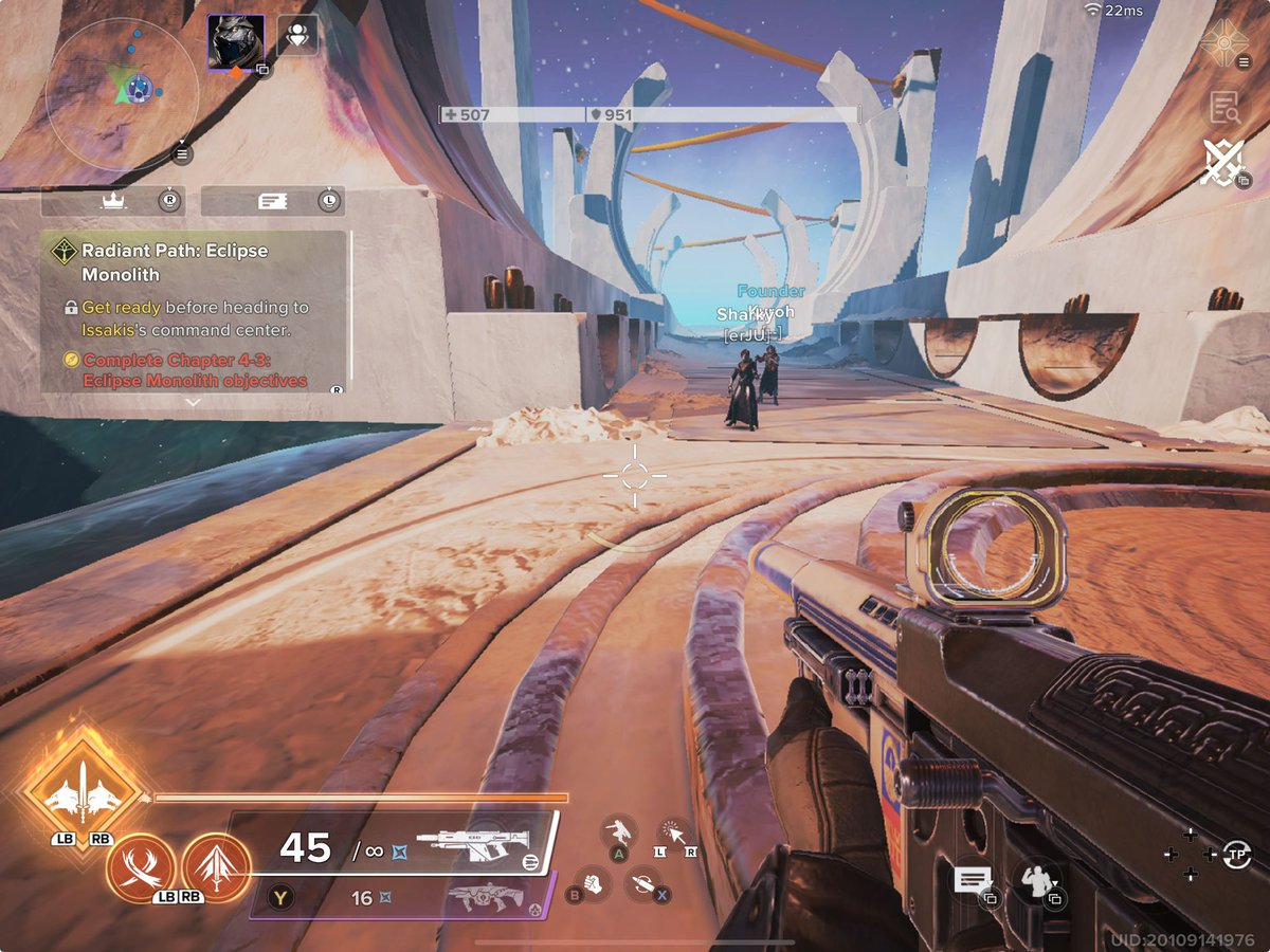 krausader's tweet image. Did you know you can totally change the layout of your HUD in #DestinyRising? So I made it look like Destiny 2’s HUD! 

And now you dont have to!

Import code: aLZTyxMF9mvqS5n8

Go to Settings-&amp;gt;Controller-&amp;gt;Control Settings-&amp;gt;Controller Layout-&amp;gt;Customize and then import!