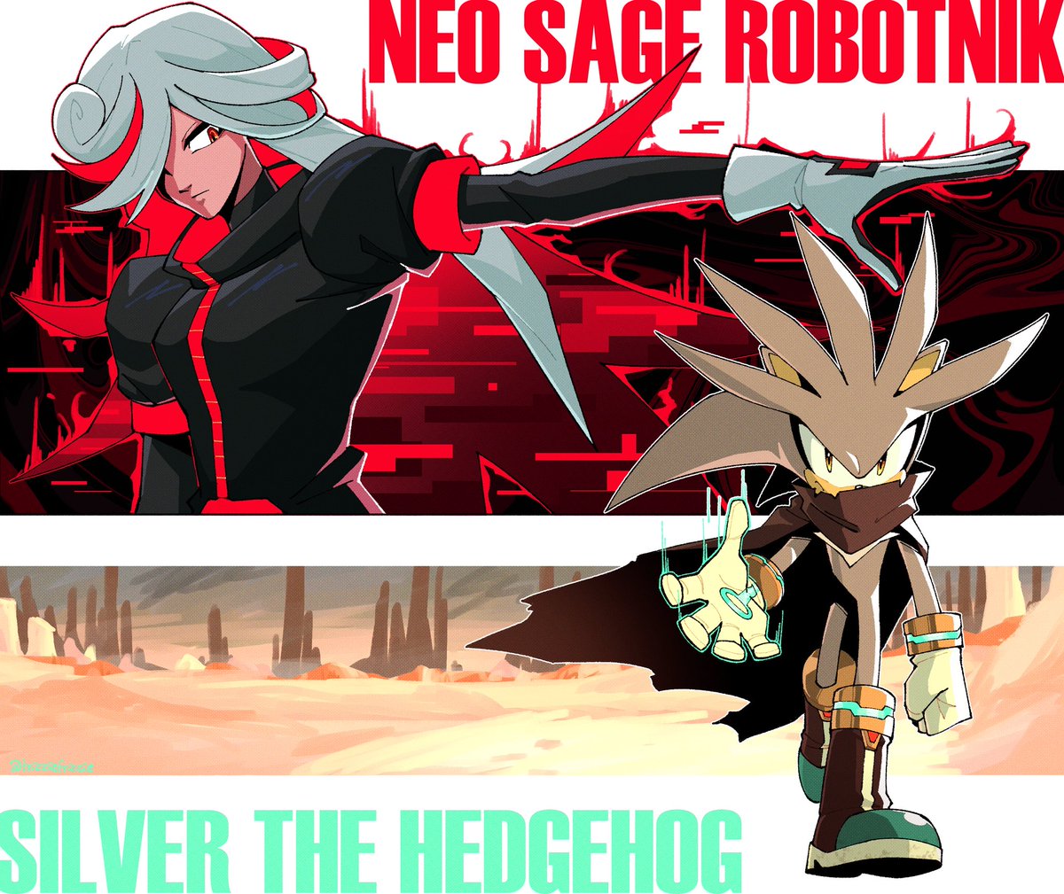 NEO SAGE VS SILVER THE HEDGEHOG