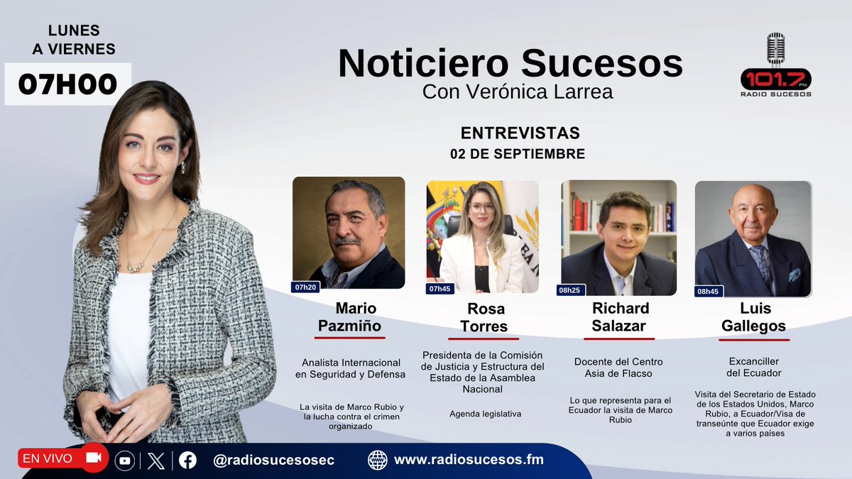 Radio Sucesos Ecuador tweet media