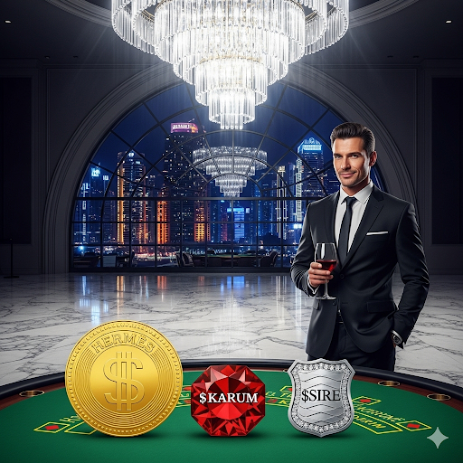 AlexPhm250300's tweet photo. $HERMES, $KARUM, and $SIRE walk into a crypto casino! Whoโs hitting the jackpot, whoโs bluffing, and whoโs just here for the buffet? Whatโs your big win plan with these tokens? @Hermes_Agent
@sire_agent
@karum_AI
@sonar_ai
@CreatorBid
#CryptoGamble https://t.co/cnIN6j5brg