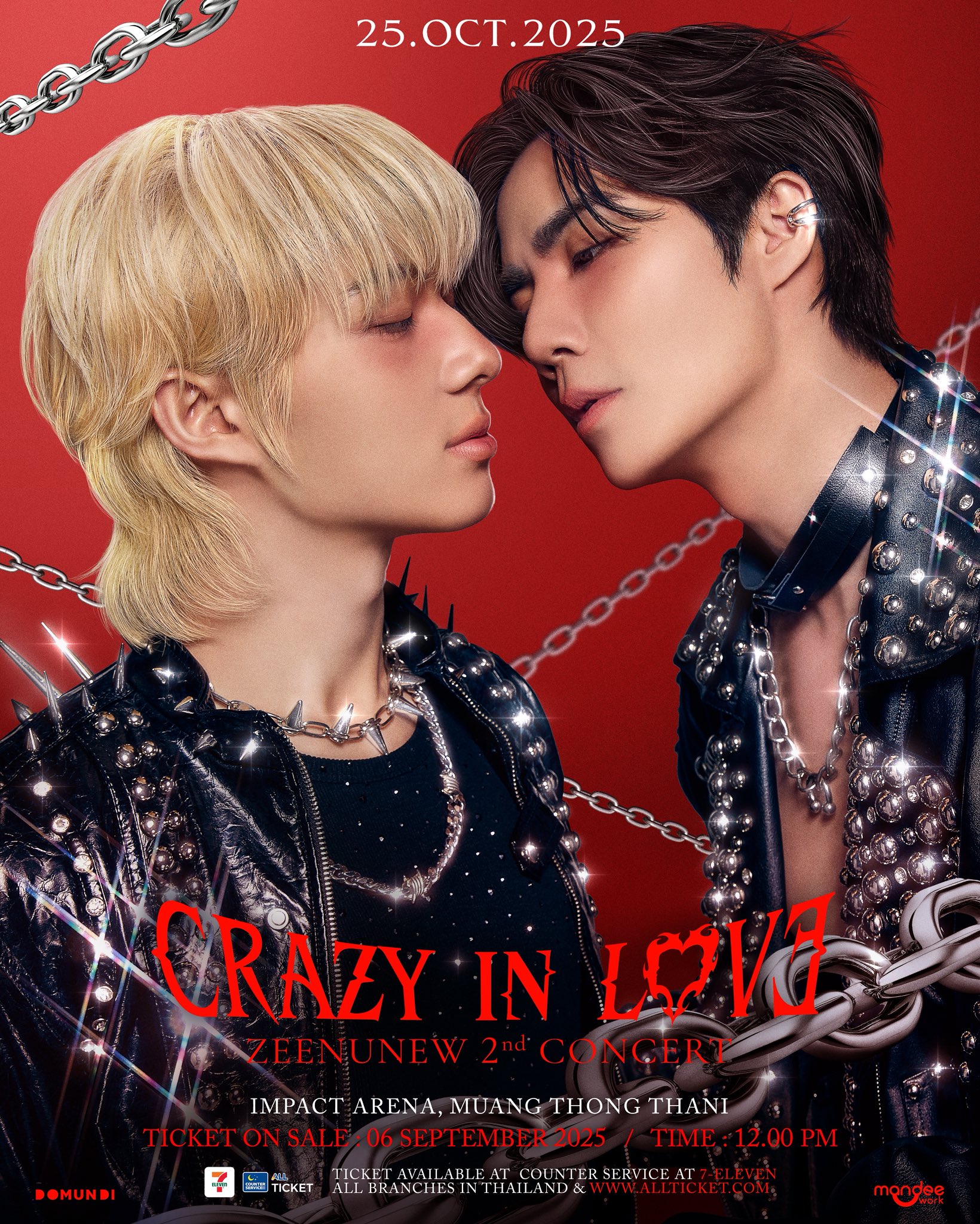 シーxヌニュー（Zee x NuNew）第2回大規模コンサート「CRAZY IN LOVE