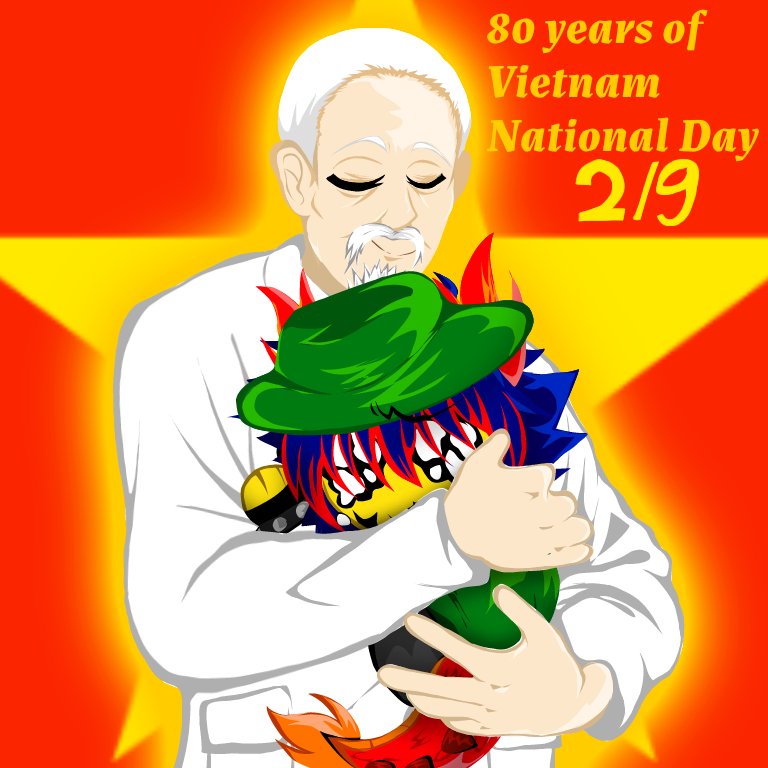 MieFujibica's tweet photo. 80 YEARS OF NATIONAL DAY (2/9)
#sprunki #art #vietnam #ngayquockhanh #uncleHo #BacHo #sprunkioc https://t.co/QLsAXmeyLu