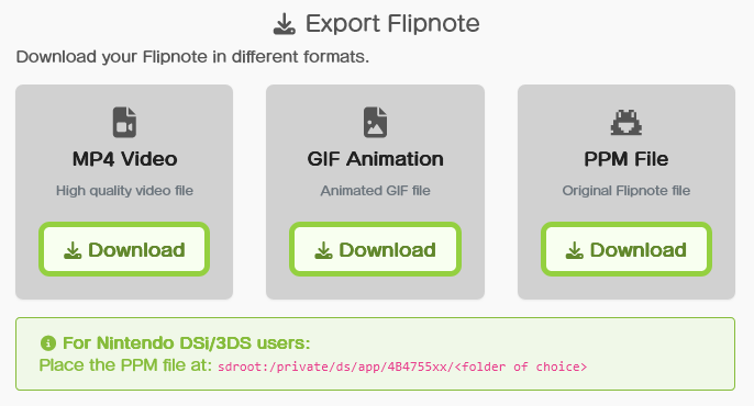 Sudomemo: Share Flipnotes on 3DS & DSi tweet media