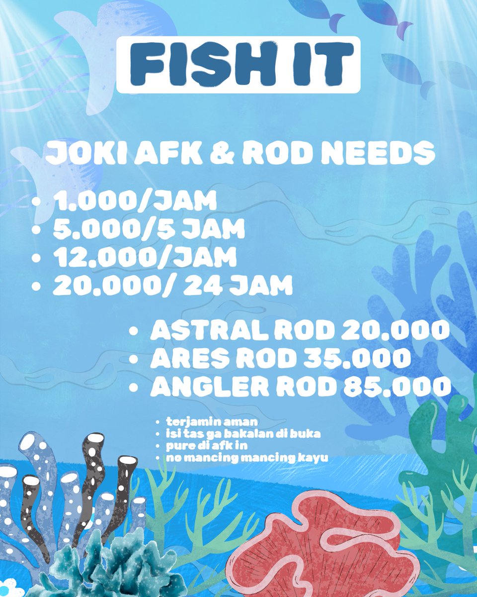 MIHUY – FISH IT tweet media