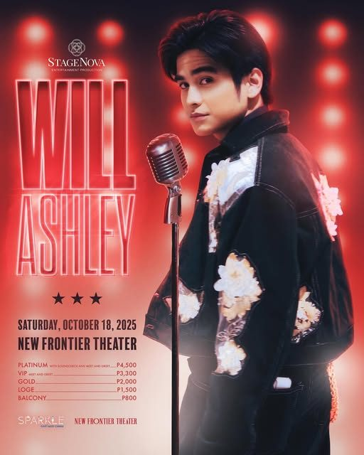 mnlstandardph's tweet photo. Will Ashley to hold first solo concert in October

#MSShowbiz | “Pinoy Big Brother: Celebrity Collab Edition” alum Will Ashley is set to take the stage for his first solo concert on Oct. 18 at the New Frontier Theater.

Continue reading: https://t.co/8eBDgTqsaZ https://t.co/0OwbSUxPuK