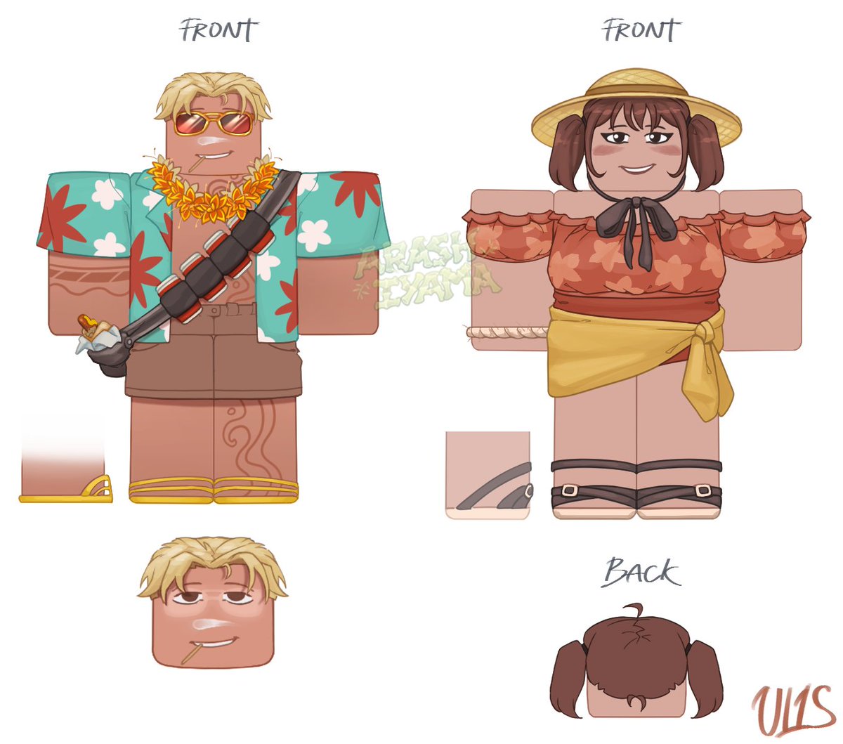 summer skins concepts ⛱️
 
#conceptart #ROBLOX #robloxart #RobloxDevs