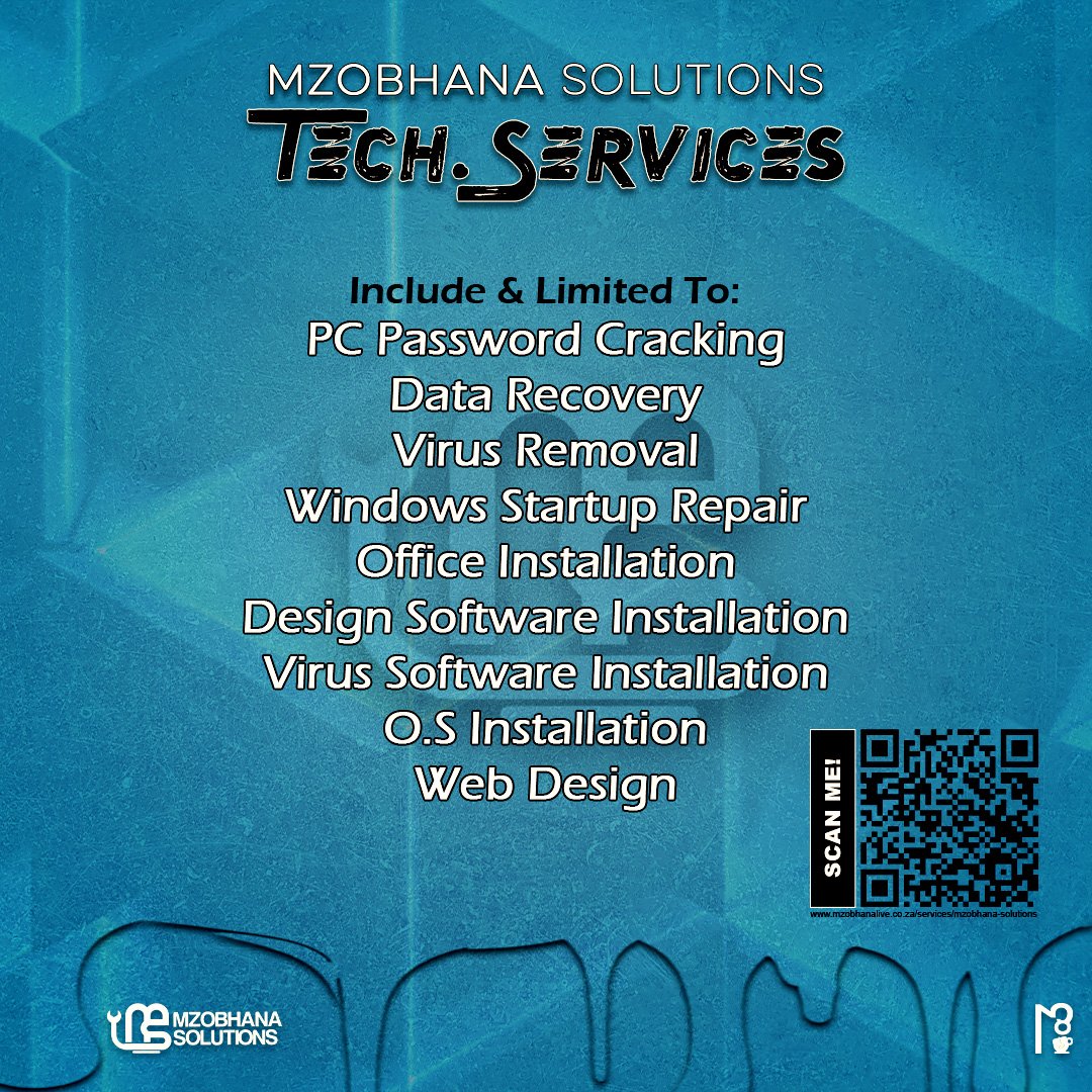 StillMatahZN's tweet image. Mzobhana 38teavez🍵  Services

#mzobhart #akbebusy🤙🏽 #MS031_SA
#graphicdesign #art #motiongraphics #advertposter #fineart #sculptureart #logodesign #coverart #photoshop #adobecreativecloud #madewithcc #follow  #informationtechnolgy #virusremoval #webdesigm #windowsstartup