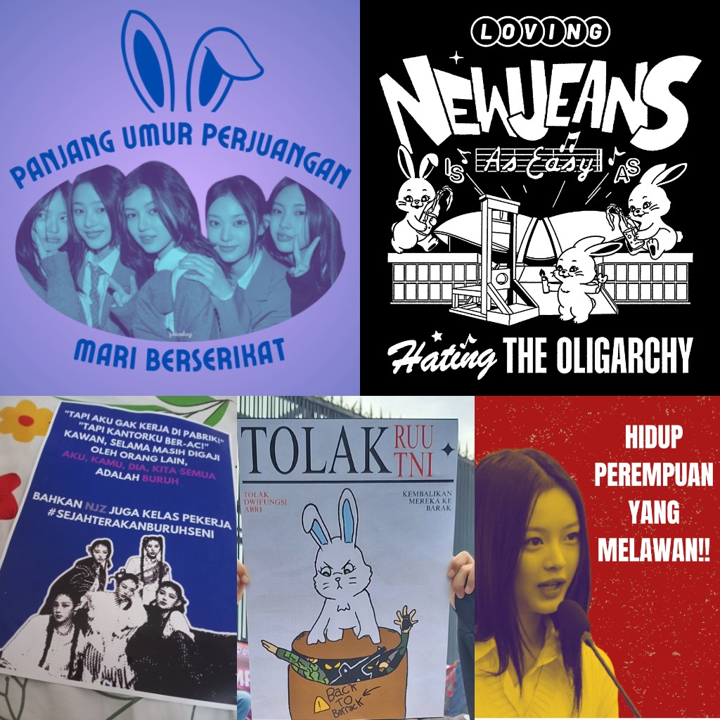 knowing bernice and newjeans is a symbol of resistance I always proud to be bunnies