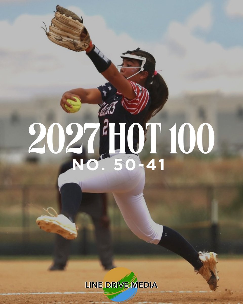 LineDsoftball's tweet image. 🚨The Final Countdown Begins!🚨The class of 2027 Line Drive Hot 100 Player Rankings are heating up🔥 Today we drop the next wave: 50–41 👀 Link below to see the full list!⬇️
🔗: linedrivemedia.com/news/the-2027-…
#LineDriveMedia #softball #HOT100 #ClassOf2027 #rankings #SoftballRankings