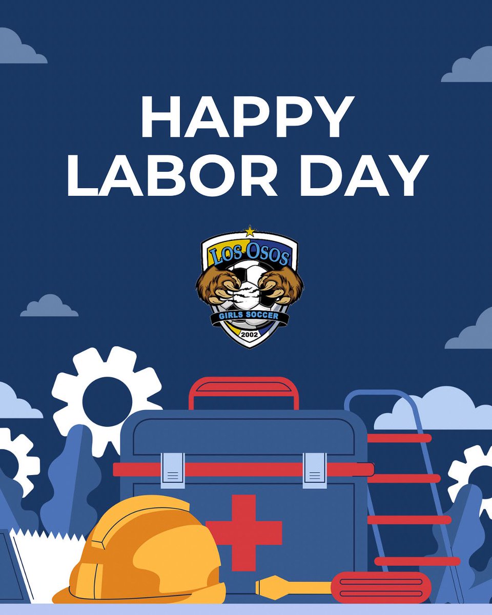 OsosGirlsSoccer's tweet image. Happy Labor Day! Los Osos Girls Soccer is planning important dates and Parent Meeting. Please be on the lookout! The staff is excited to start this season shortly. #OsosSoccer #oneprogram #laborday #oneteam #newseason #ladygrizzlies