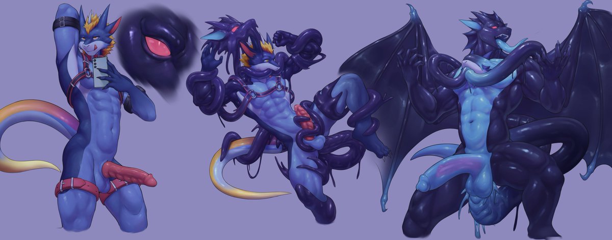 AidenNguyen17's tweet photo. Be careful with the freaky slime can take over your body to do freaky things 😜

(C) for  @teryxcAD https://t.co/FoaP4vqvkR