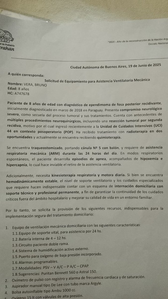 AnyColazo's tweet photo. Actualizamos,Bruno tiene 8 años,hace 18 meses espera los equipos para ir a casa 1 Bipap para traqueo,Tubo domiciliario, de traslado,oxímetro, humidificador,el valor es $3.250.000 si 32500 personas donan $100 se va a casa. Nos ayudas? Alias: https://t.co/bj1UXMFltX tu RT nos ayuda https://t.co/2rFbkZxhRD