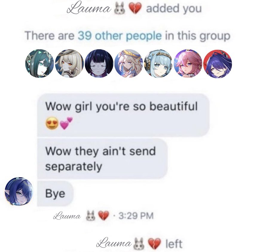 She wanted to include everybody