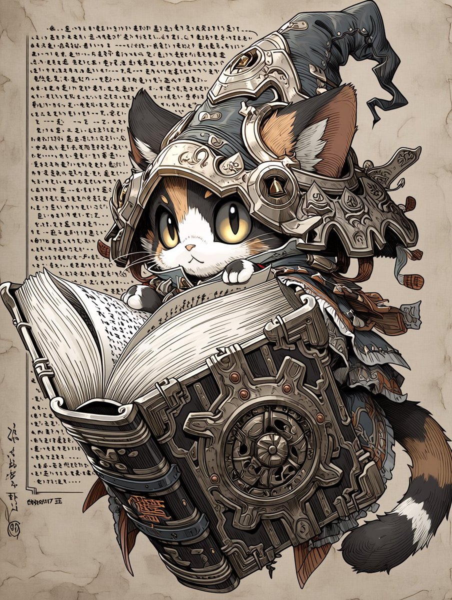 〜 猫魔道士 〜
Cat Mage
#nijijourney