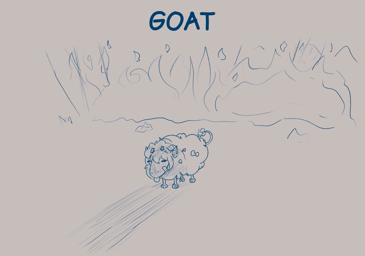 Daily Doodle, Day 11: Goat

"39 buried... 0 found..."