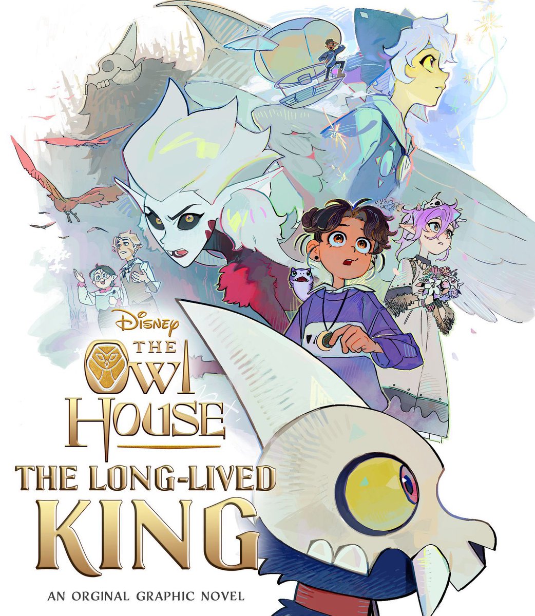 Dana Terrace announces ‘The Owl House: The Long-Lived King’ graphic novel.

Out September 29th.