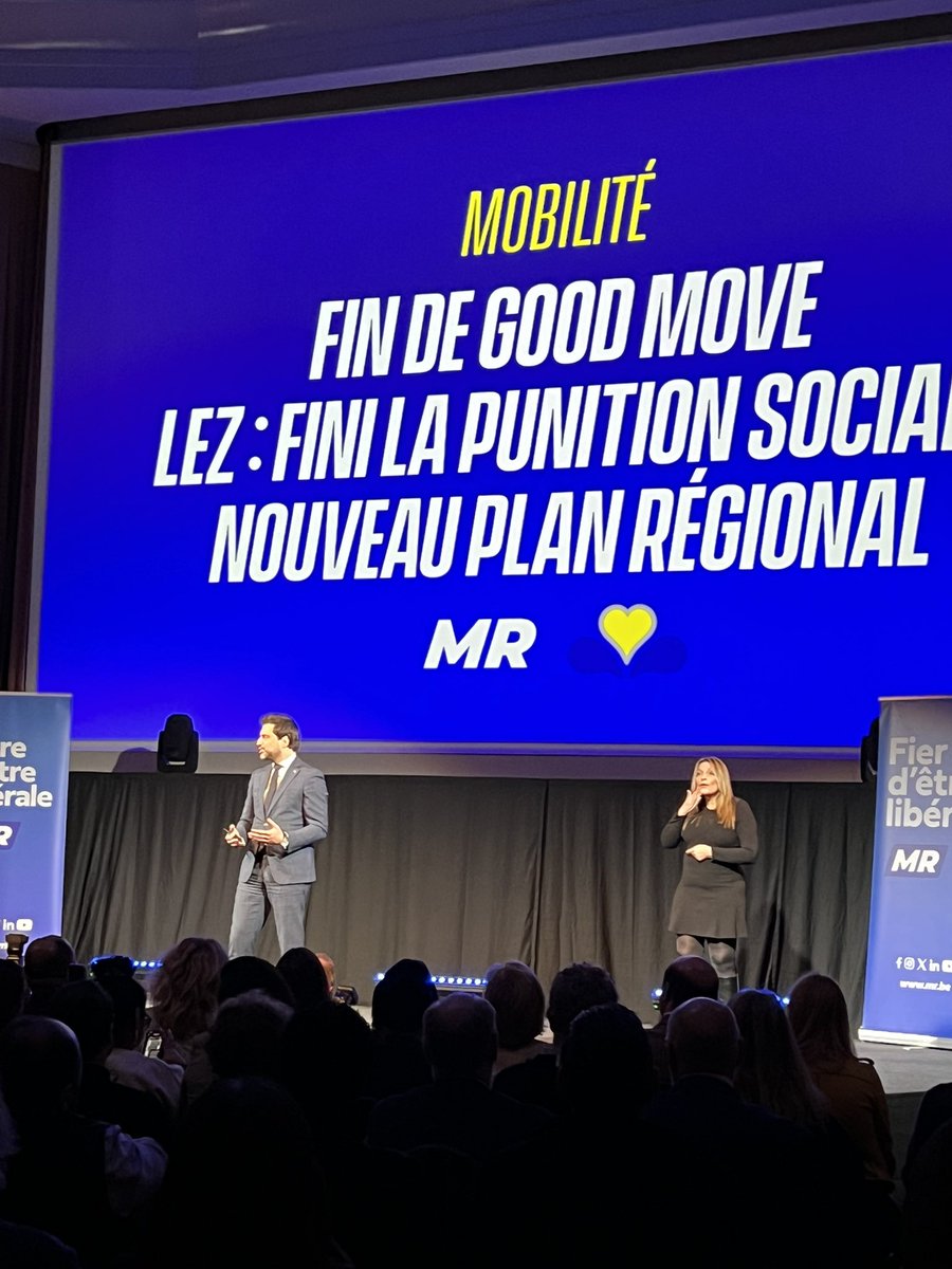 Georges-Louis Bouchez  sur l’accord de gouvernement à Bruxelles : « vous pouvez dire bye-bye à GoodMove ».