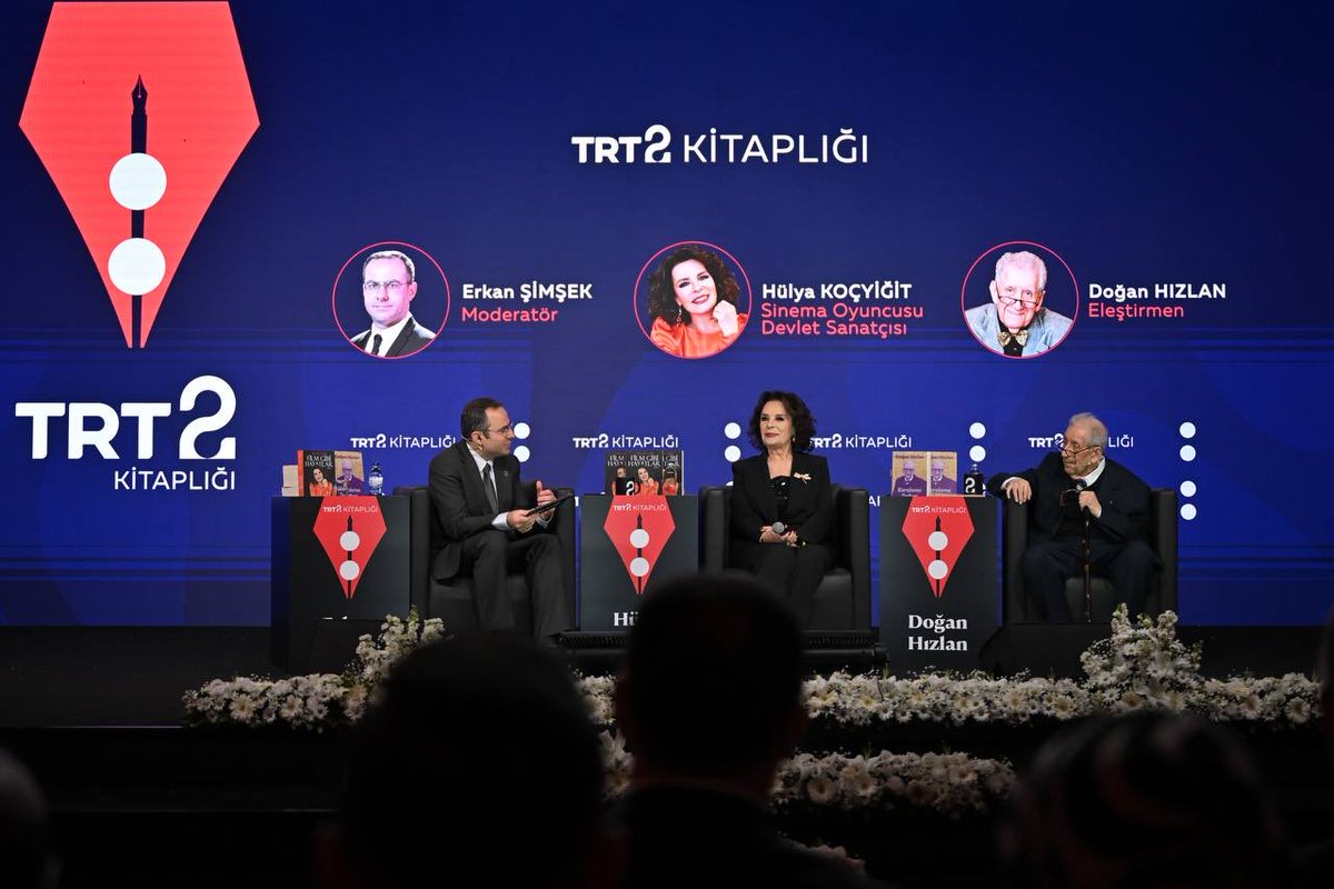 zahidsobaci's tweet photo. TRT 2 Kitaplığı kapsamındaki yeni eserlerimizin tanıtımını gerçekleştirdik.

Hülya Koçyiğit ve Doğan Hızlan’ın @trt2tv ekranlarında yıllara yayılan sohbetlerinden neşet eden kitaplarımızın, kültür ve düşünce hayatımıza anlamlı katkılar sunmasını temenni ediyorum.

#TRT2Kitaplığı https://t.co/5kgwDSKXl8