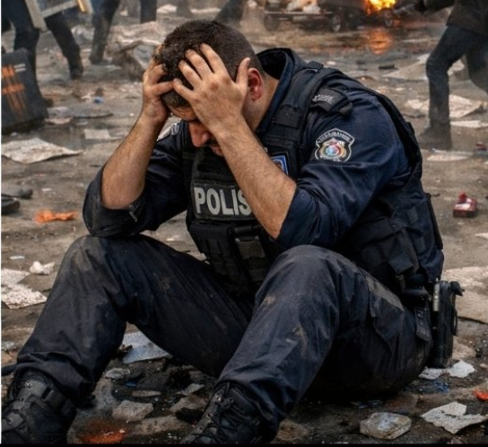M302C's tweet photo. Öyle bir meslek ki memurunun, amirinin derdini anlatacağı sorunlarını dile getireceği yetkin bir makam yok. 

Etiket çalışması yaparak hak arıyoruz. 

İntiharlar var. Bazıları ciddi araştırılmalı. 

Ne kadar kötü "polisim" derken utanmak. 

#PolisBakandanUmutlu https://t.co/uccApSFYLO