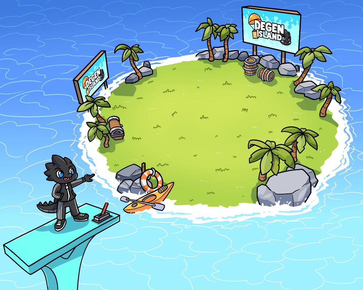 🐉 DEGEN ARENA

Welcome to the new dispensation in the Arena, guys.

Everyone's battling it out to reach Degen Island 🏝️

WHAT'S DEGEN ISLAND?

Degen Island is the endgame: an exclusive island where we airdrop thousands of dollars worth of NEAR ecosystem tokens and NFTs to