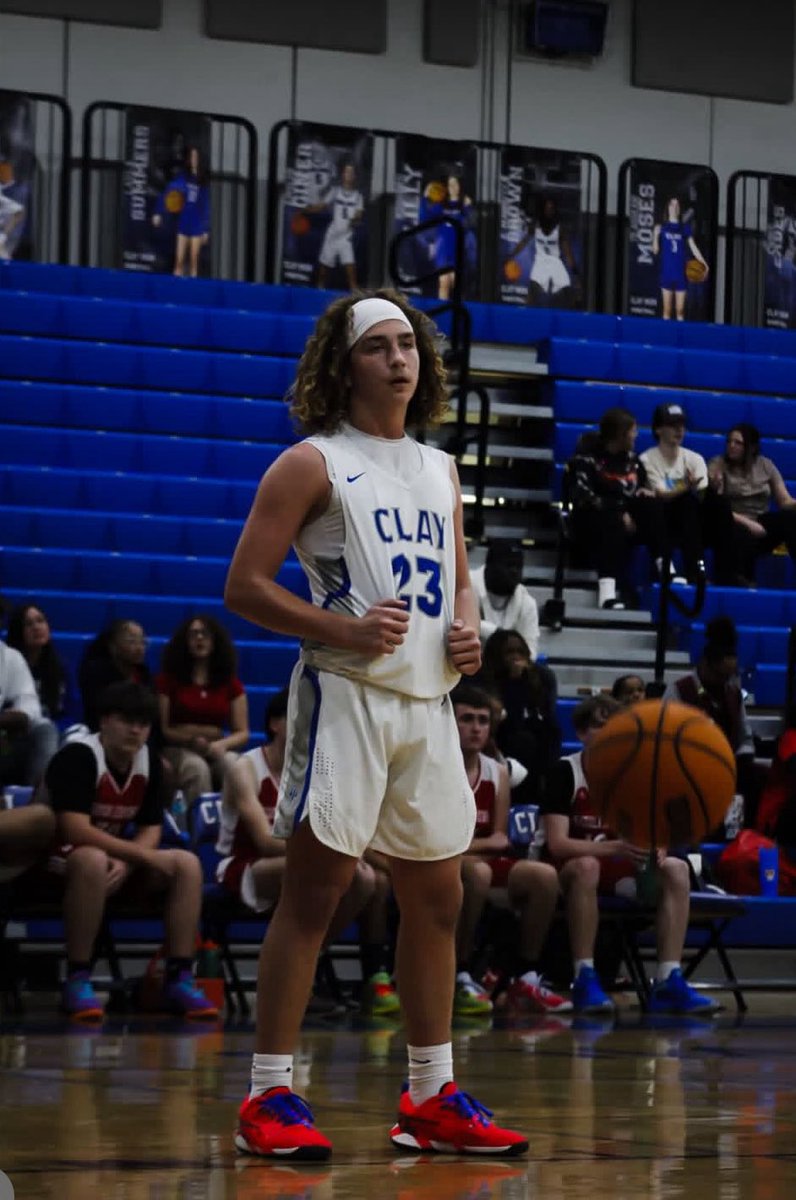 3 sport athlete!!
<a href="/JeffGierke/">COACH GIERKE</a> 
<a href="/CoachWhitlock/">Coach Dustin Whitlock™</a> 
<a href="/ClayHSFootball/">Clay High Football</a> 
<a href="/oneclaysports/">Clay County Athletics</a> 
<a href="/ClayTodaySports/">Randy T Lefko</a>