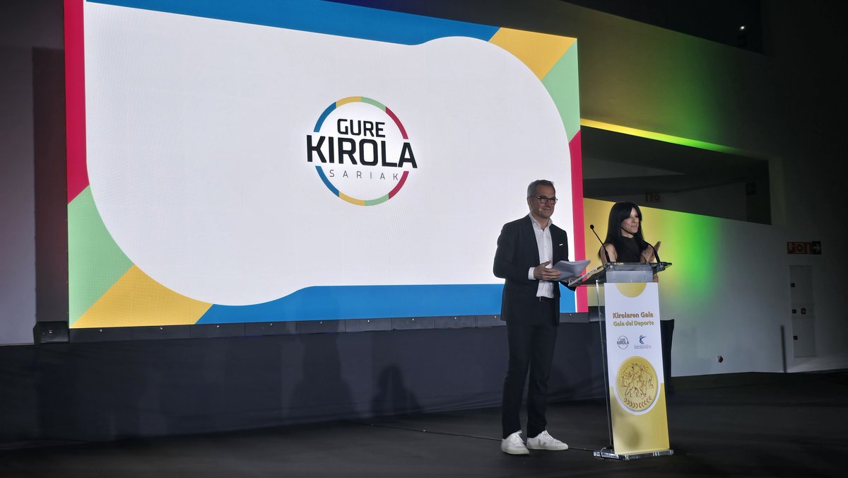 Gure Kirola Sarien emate ekitaldian egon gara gaur.

Zorionak saridunei, eta segi Arabaren kirolazaletasuna sustatzen!