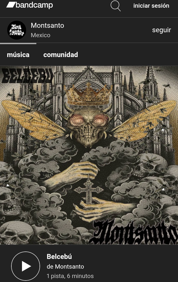 Síguenos En Bandcamp Y Escucha Todas Nuestras Canciones montsanto.bandcamp.com/track/belceb