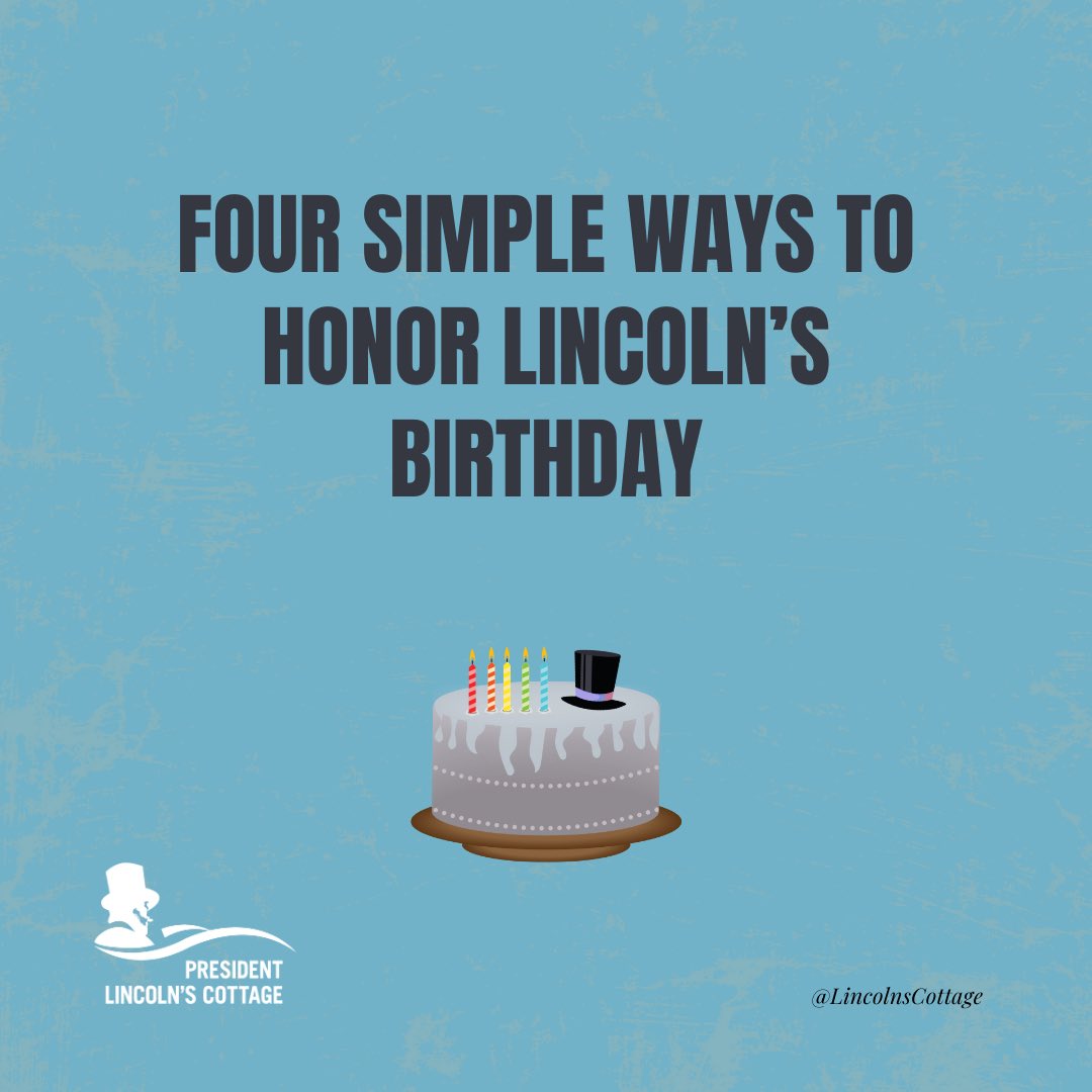 Lincoln's Cottage tweet media