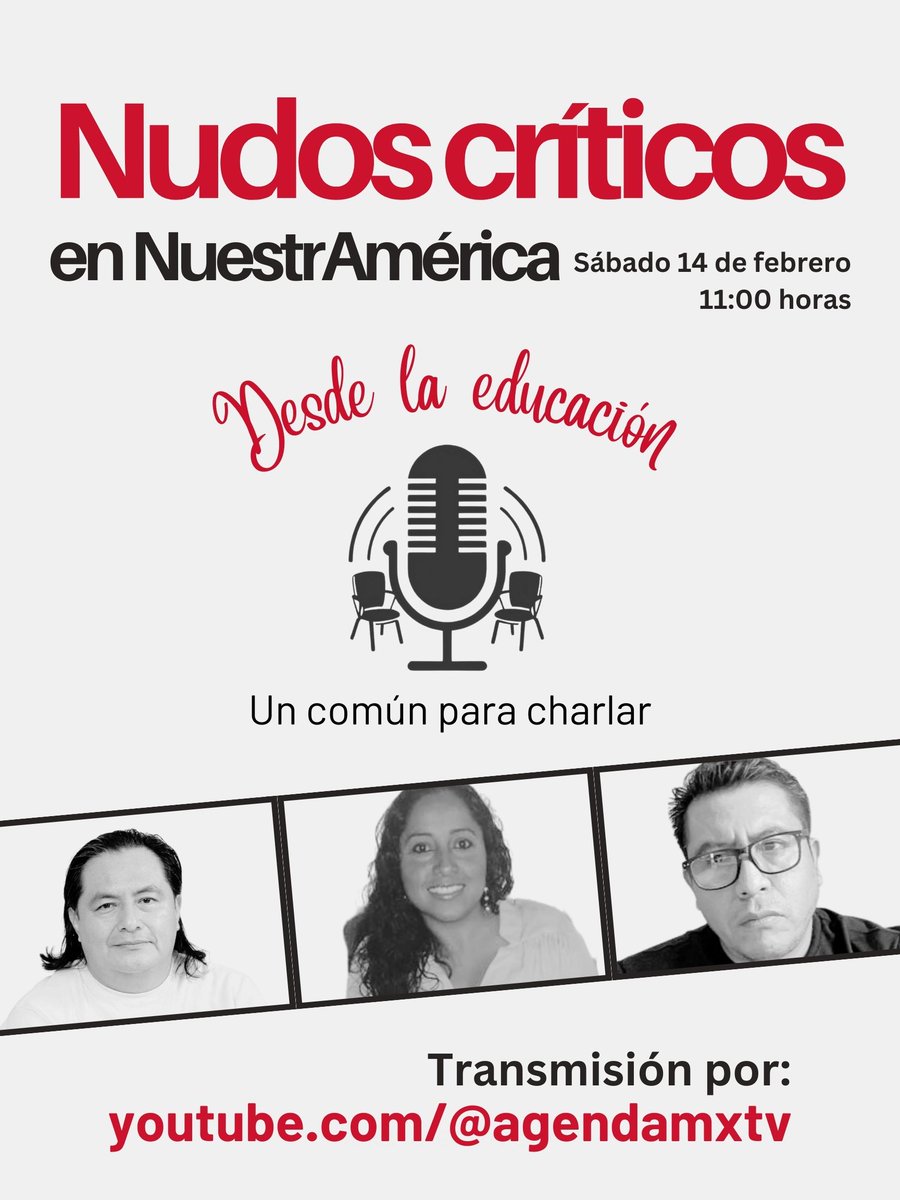 Nos vemos el sábado 14 a las 11 de la mañana...