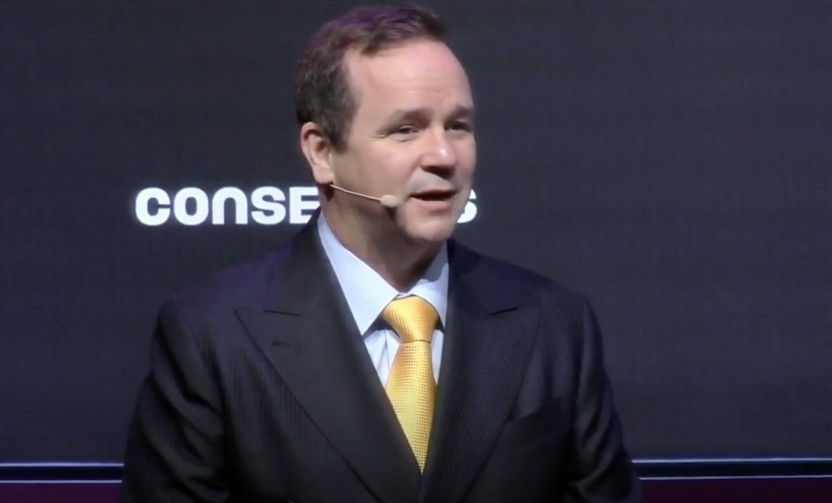 VIDEO <a href="/AlexisYellow/">Alexis Sirkia</a> at Consensus.

How AI is Transforming Finance

➡️ consensus-hongkong.coindesk.com/agenda/event/-…