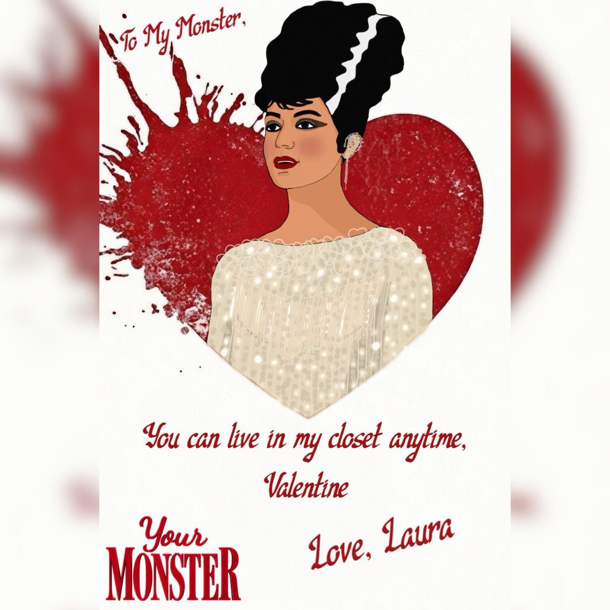 Streaming Valentine’s Day: February 14th on Netflix! “Your Monster” will be available to stream with someone you love- and hopefully doesn’t live in your closest or steal your socks. 😉🎉