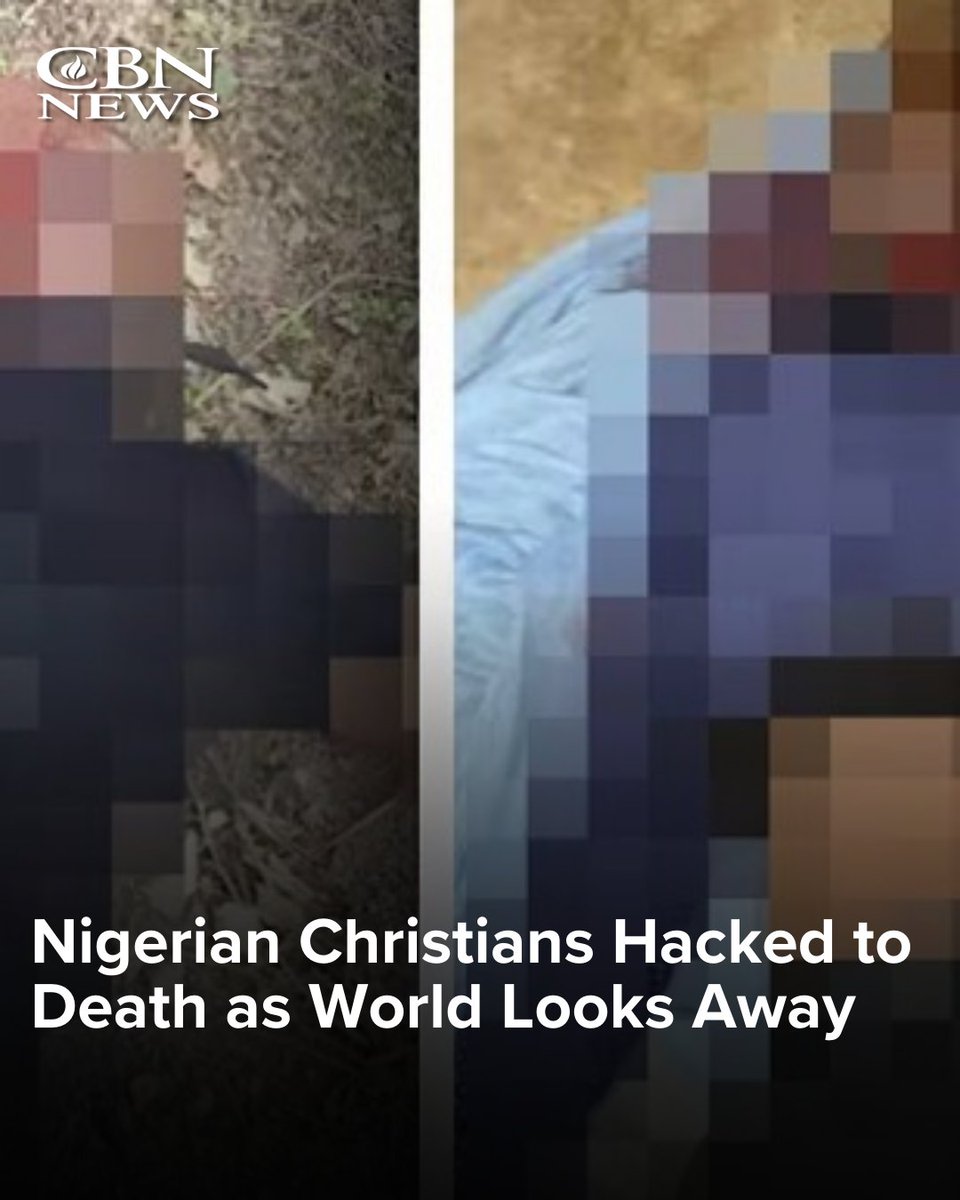 The evidence is real... Christians are being targeted for death in Nigeria.  The CBN News team has received another batch of horrific images from Nigeria showing Christians who were hacked to death.  Alex Barbir of Building Zion has returned home from Nigeria to reveal the truth