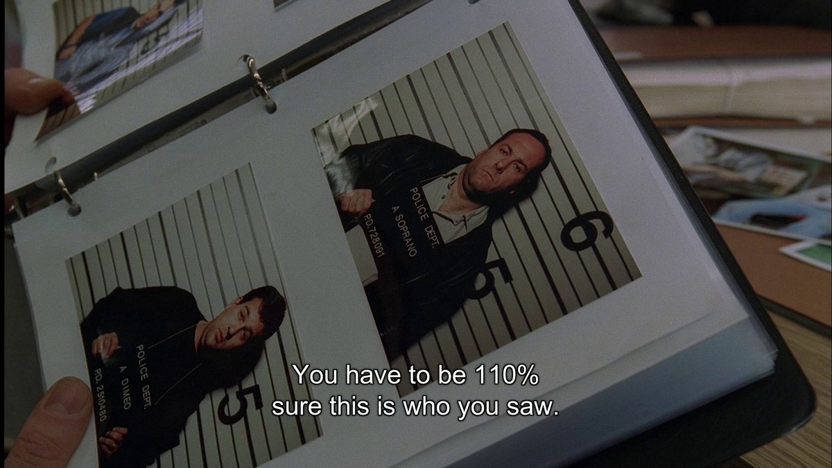 Every The Sopranos Frame In Order tweet media